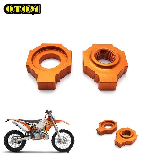 Motorcycle axle block - axle, chain