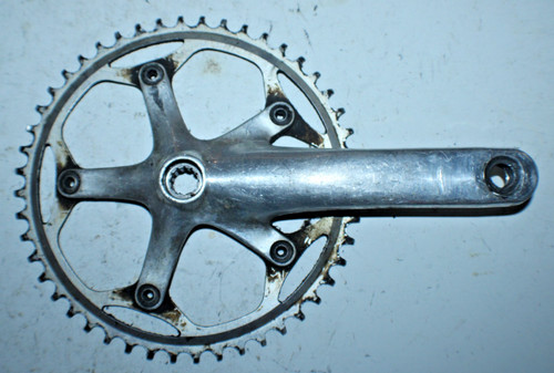 Drive side crank arm - drive-side, silver
