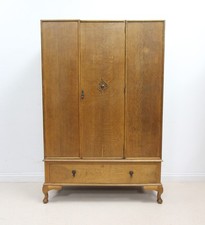 Vintage art deco oak - art, wardrobe