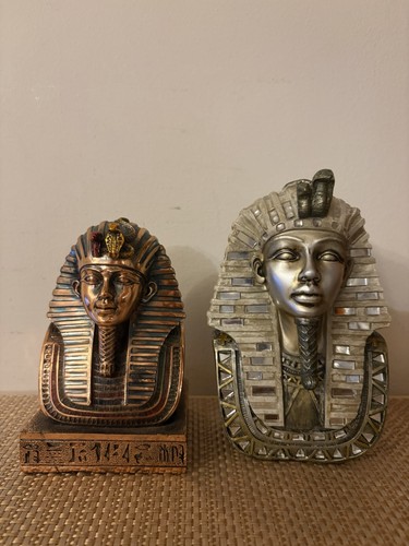Two mask king tut - of, bust