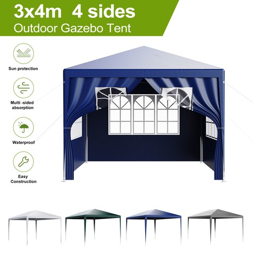 Gazebo with sides - with,
