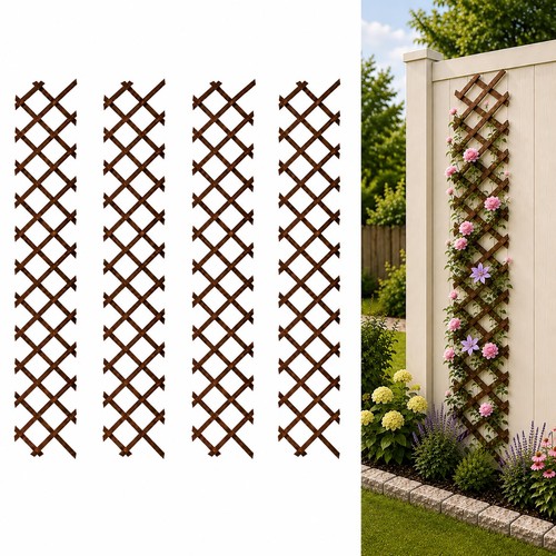 Expandable garden trellis for - garden,