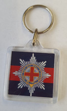 Acrylic Military Key Ring