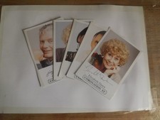 5 CORONATION STREET - POSTCARD CAST  PHOTO SIGNED