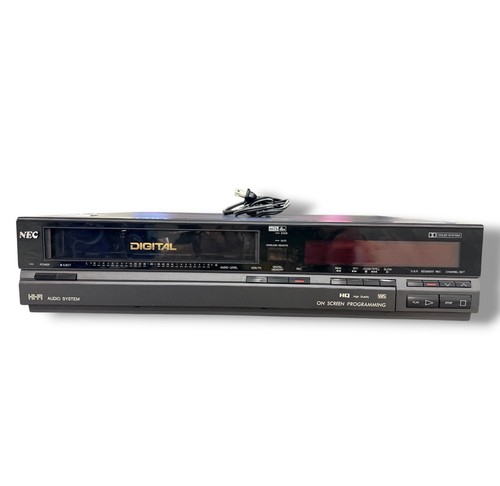 Nec 2500u stereo vcr - nec,