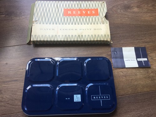 Two watercolour paint boxes - two,