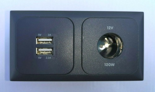 Twin usb 12v cigar - usb, socket
