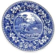 Set of 11 Spode The Blue Room