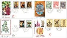 Vatican City 1971 Holy Family 1972 Bramante Architect Death of Bessarione FDC