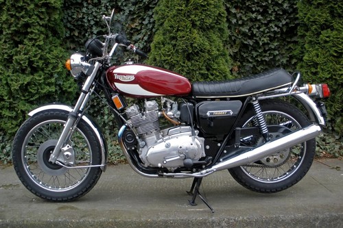 1975 triumph t160 - 1975, lft