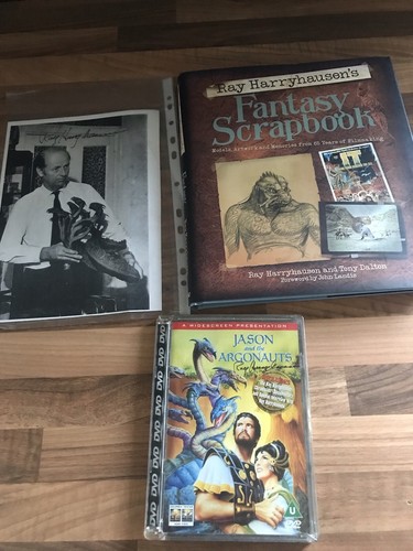 Ray harryhausen bundle signed - bundle, (signed