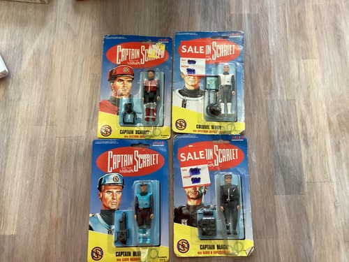 Captain scarlet figures - figures, (