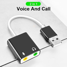 USB Audio Adapter External