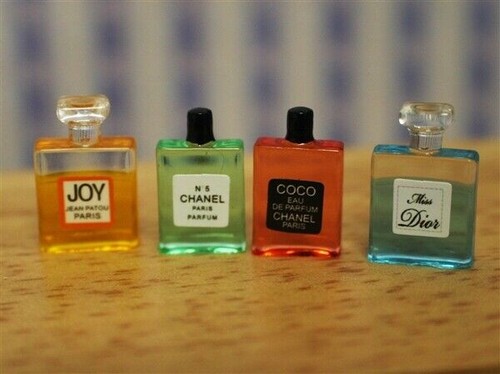 Perfume bottles dolls house - bottles,,