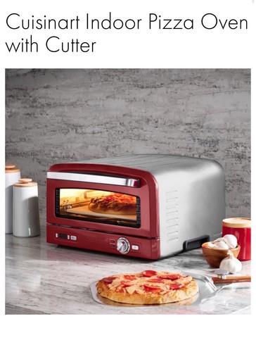 Cuisinart indoor pizza oven - indoor,