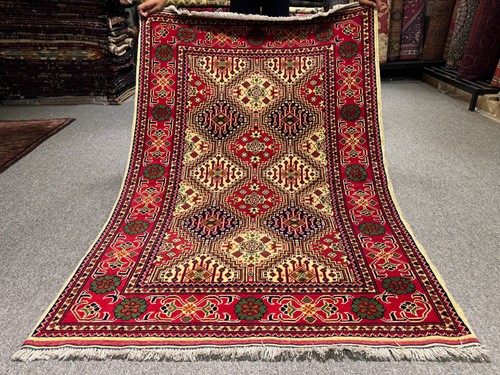 Fine hand knotted turkmen - hand,