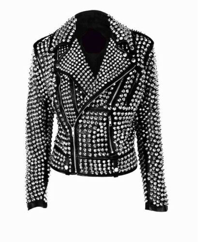 Mens studded leather jacket - mens,