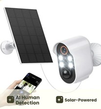 Cctv camera solar powered - camera, with