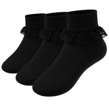3-12 Pairs Girls Ankle Socks