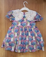 Dolly Wears Dress 2-3 years party flower 