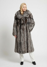 1330 Real Fox Fur Coat Genuine