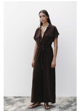 ZARA FLOWING JUMPSUIT WITH
