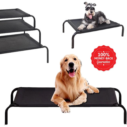 High raised dog bed elevated - dog,