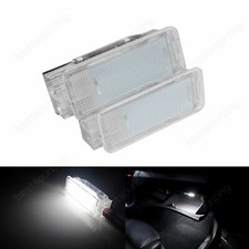 2x Peugeot LED Glove Trunk Footwell Door Light 206 207 306 307 3008 406 407 5008