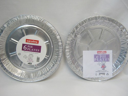 Caroline foil pie dinner plate - caroline,