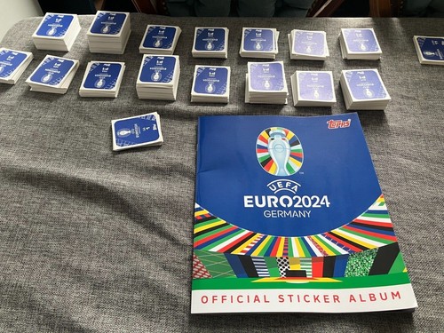 Topps euro 2024 - topps, stickers