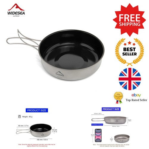 Titanium cookware outdoor - titanium,