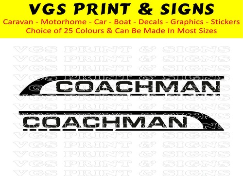 Coachman motorhome stickers - coachman,