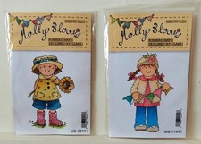 Molly Bloom Stamp Sets x 2 - Cute Characters