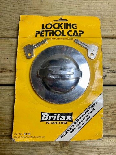 Britax locking petrol cap - britax,