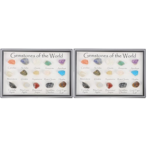Boxes rock samples geology - ,