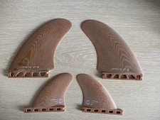 Captain Fin Co. Neal Purchase Jr 5.7" Quad fins/Longboard /Midlength Fins 