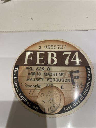 1974 massey ferguson - massey, disc