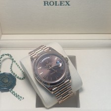 2016 Rolex Day-Date 40 Chocolate Roman Dial 228235 (SR £29950) 