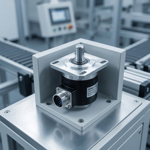Industrial rotary encoder - industrial, encoder,