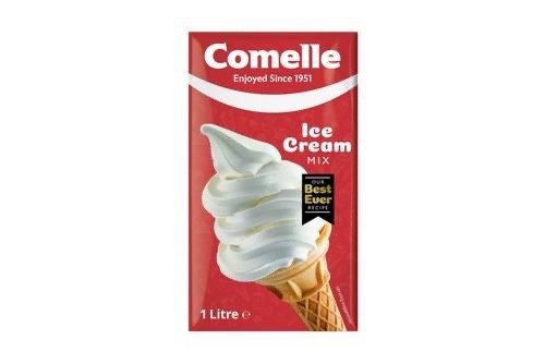 Comelle uht soft serve ice - uht,