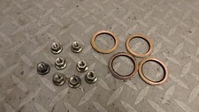 2011 YAMAHA Xj 6 S Diversion exhaust header nuts & gaskets in VGC