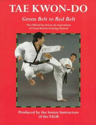 Tae kwon green belt - belt, red