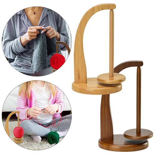 Handmade yarn spinner wooden - handmade,