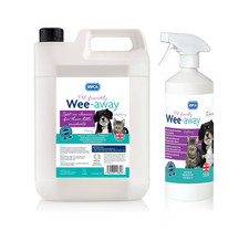 RSPCA Wee Away Pet Friendly Stain and Odour remover 1L and 5L Refill