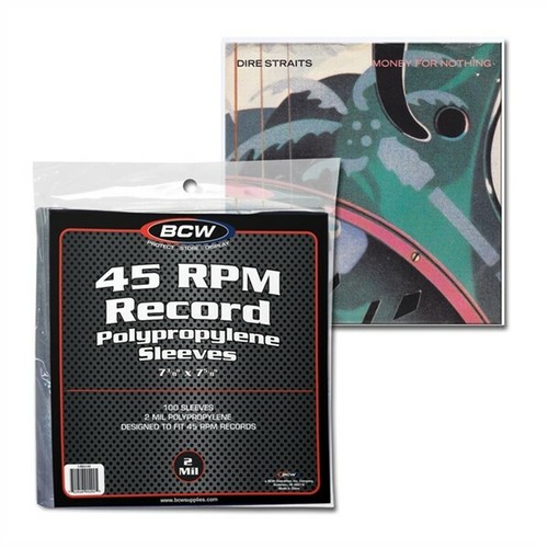 200 bcw rpm record - bcw, poly