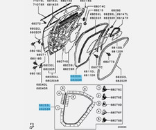 MITSUBISHI Genuine LANCER EVO