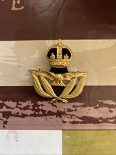 1950s raf side cap badge - raf,