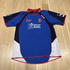 Hull KR 2006 Season Away Rugby League Shirt Blue Carlotti Men's XXL - Well Worn