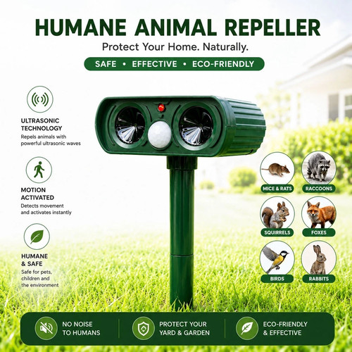 Ultrasonic pest repeller - ultrasonic,