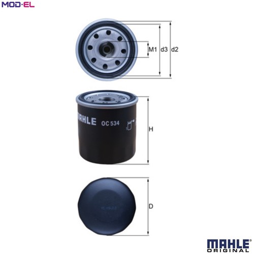 Oil filter 534 for toyota - filter,